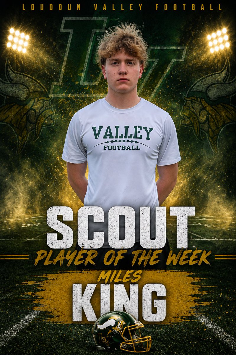 CoachDaveBishop's tweet photo. Congrats to the following players for earning @FBvikingstrong Players of the Week Game #1 vs Millbrook:

Offense:
- @ethanlaf3 214 yds rushing 4 TD 
- @zachdetweiler 172 yds passing TD 65 yds rushing 

Defense:
- @braedenman22 12 tackles 

Special Teams: 
- 4/4 Xpts 1/1 FG
- Holder @imjoshcouch 
- Kicker Charlie Tierney
- Snapper Max Renno

Scout POW:
- Miles King

#POW #VikingStrong