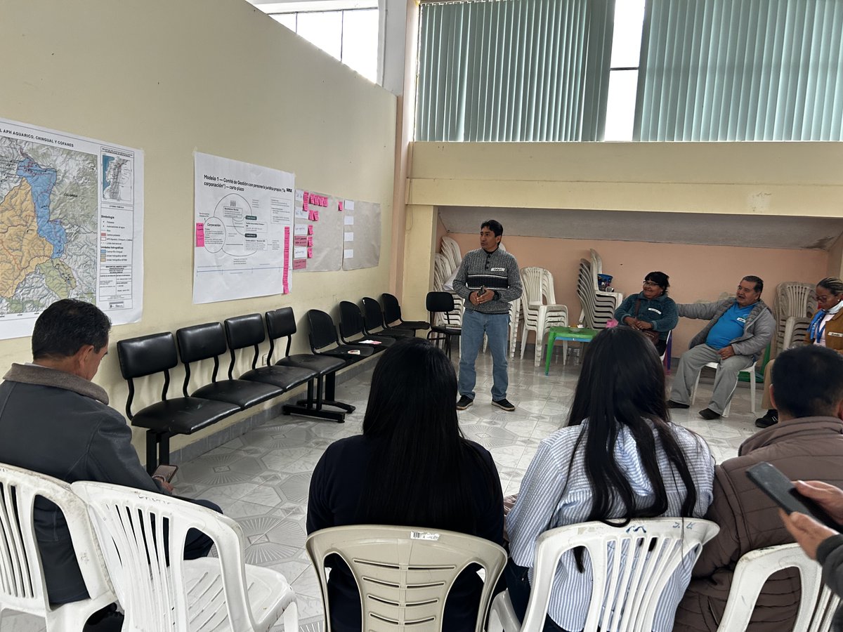 ATUK_ce's tweet photo. #GAD provinciales, municipales y parroquiales, empresas públicas, sector privado, juntas de agua, asociaciones productivas y aliados se reunieron para la #construcción #participativa del modelo de #sostenibilidad #financiera para el APH y su hoja de ruta de implementación. https://t.co/gtIErSFAFm