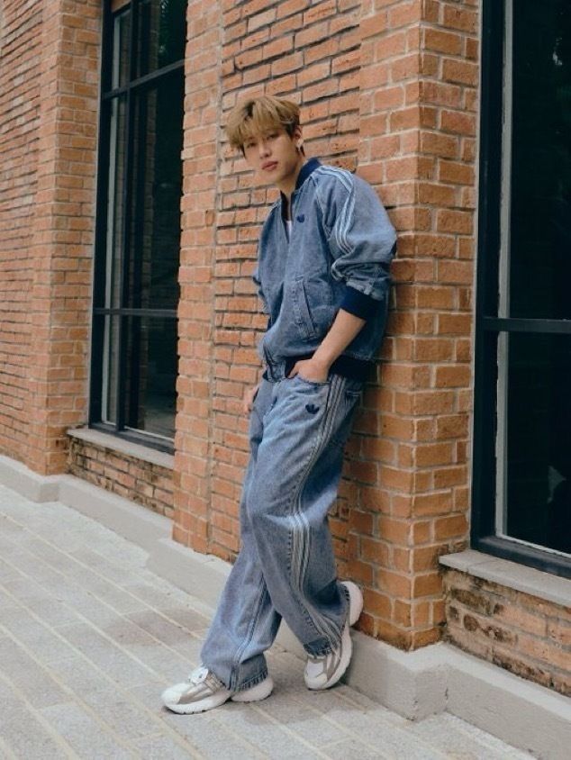 spinorbinmusic's tweet photo. BamBam absolutely STUNNING in the new adidas Originals Denim Collection and we are COMPLETELY OBSESSED! 😍🔥✨ 

He really said “denim icon? obviously!” and every single frame is PROOF! 💅👑👖 #BamBam #뱀뱀 #adidasOriginals #DenimCollection https://t.co/53s8qh2uiK