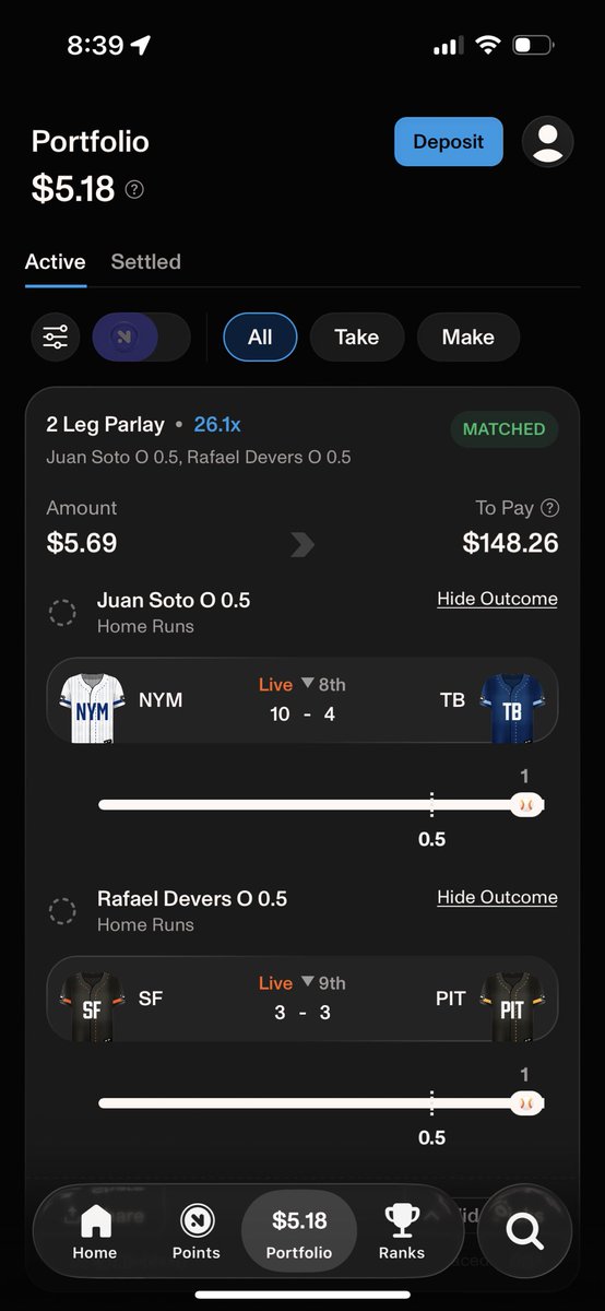 DylanParent22's tweet photo. @DFSnDONUTS @MLBHR @DFSnDONUTS I have been following your stuff for a while now and using the trends tool and it’s been fucking awesome thank you 🙏 https://t.co/eb8M57n8sa