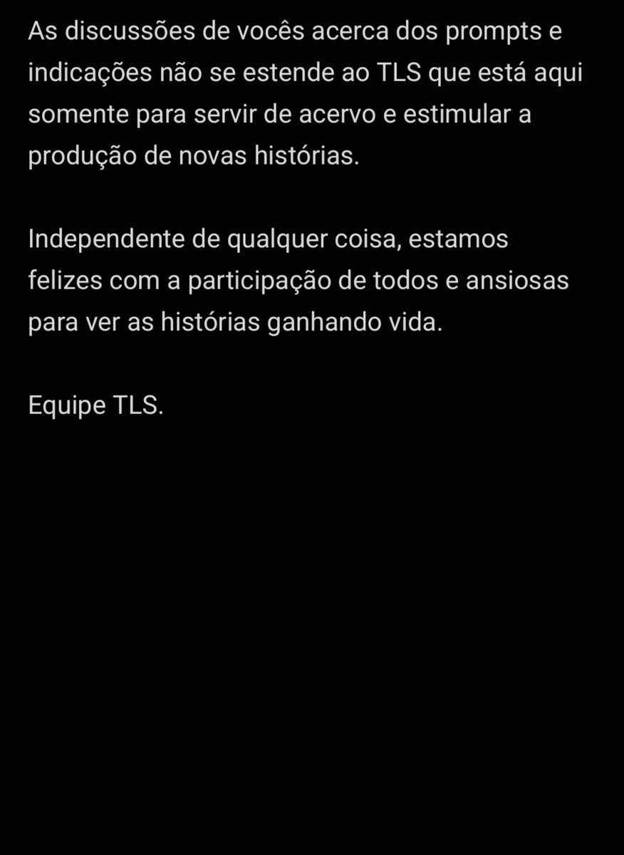 larrytoread's tweet photo. Com amor, equipe TLS 🤎 https://t.co/6F4KX1kll1