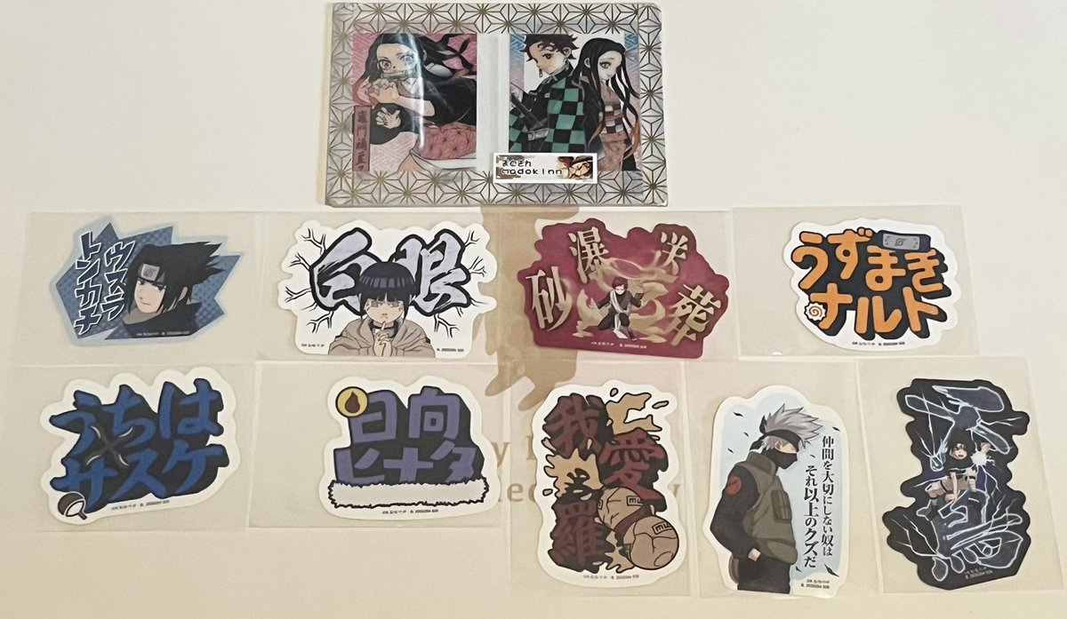 madokinn's tweet photo. 【交換】
モバイルステッカーコレクション NARUTO-ナルト-

譲）うちはサスケ、日向ヒナタ、我愛羅、うずまきナルト、はたけカカシ

求）白

※郵送または大阪(なんば)での取引希望
※キャラと人物セットでの交換をお願いいたします。
(同じキャラでセットになる場合は同じキャラで )
※複数交換希望 https://t.co/pkJ3a1EFzJ