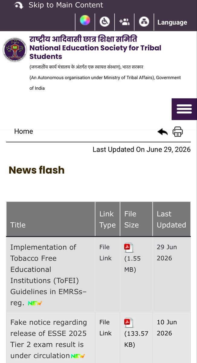 neutral_uu's tweet photo. It’s been 6 months they played amazingly visit  site for authentic info I have attached photo of site it never updated  after 29 June 2026 @NESTSHQ one whole year has passed from date we filled form .Release EMRS tier 2 on site in 1st week of September 🙏. Enough is Enough !!! https://t.co/TnehOLoy6m