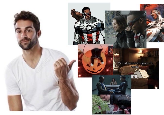 lululvssambucky's tweet photo. If anyone else has been sad like me recently, pls remember ppl care about you but— more importantly— another year of samtember and sambuckyween and kinktober are among us and that’s something to cherish. #sambucky #doyoulikemycollage #samtember https://t.co/6405kIM59R