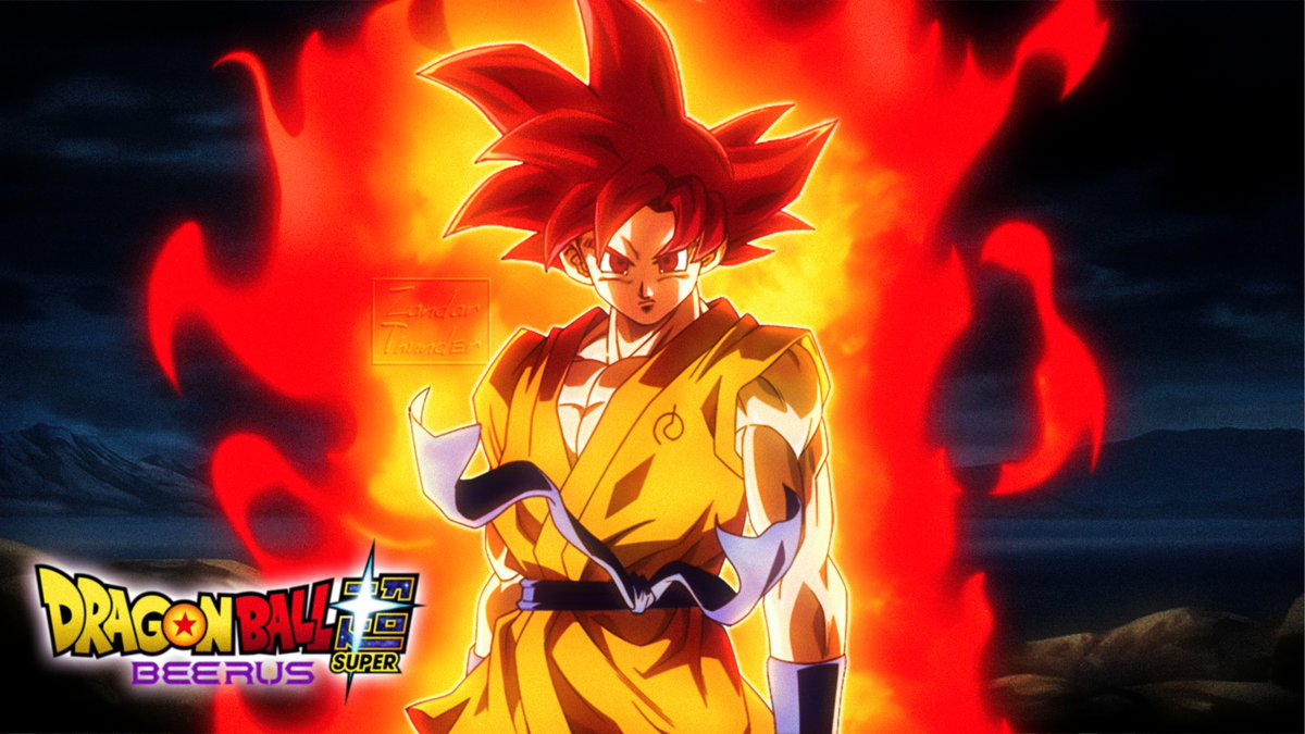 Zan_darThunder's tweet photo. Goku Super Saiyajin Dios (Fukkatsu no F)

#DragonBallSuperBeerus #DBSBeerus https://t.co/gO8jcX2AtX