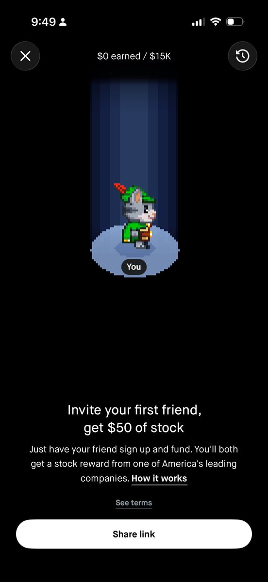 xxshadow59's tweet photo. Are you on Robinhood? If not, sign up with my link to claim a stock reward! https://t.co/Db3JQ0XWyn

#stocks #robinhood https://t.co/zpHm3AyDtZ