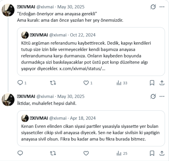 xivmai's tweet photo. İlkesel olarak silah bırakan örgüte hayır diyemeyen özgür, ilkesel olarak AKP'nin anayasasına paspas olmaz mı?
@eczozgurozel, elini sıktığın sözde kavgalı olduğun
@kilicdarogluk ile , hapiste diye elini sıkamadığın sözde adayın @ekrem_imamoglu ile sözde karşı olduğunuz referandum https://t.co/wQIvy9DCf3