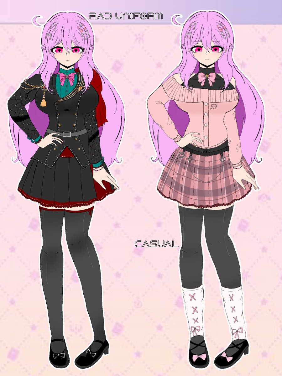 mbeksaki's tweet photo. Updating my #obeymeoc ref sheets <3
Her name is Misaki Nakagawa! She love Barbatos okay.... https://t.co/Qsn8UTWWsa