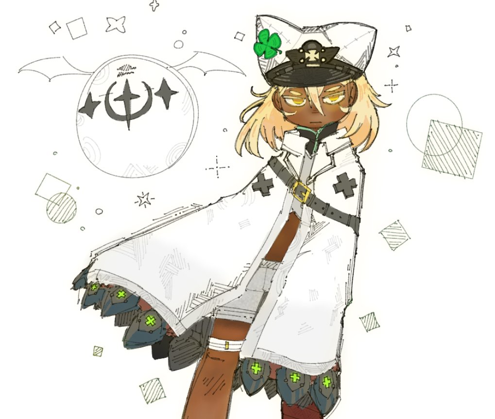 DonPerip's tweet photo. today's doodle... ramlethal valentine from guilty gear! https://t.co/eUkgDNmOqQ