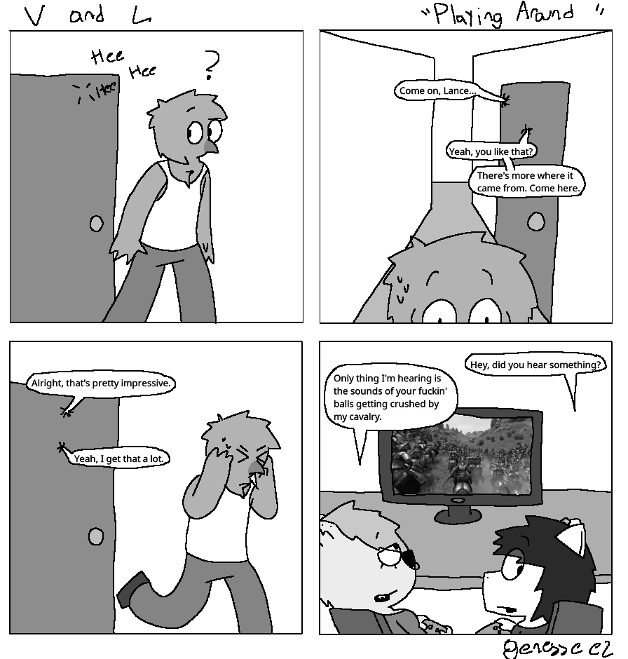 vanoandlance's tweet photo. #97 - Playing Around https://t.co/2ac629yml7