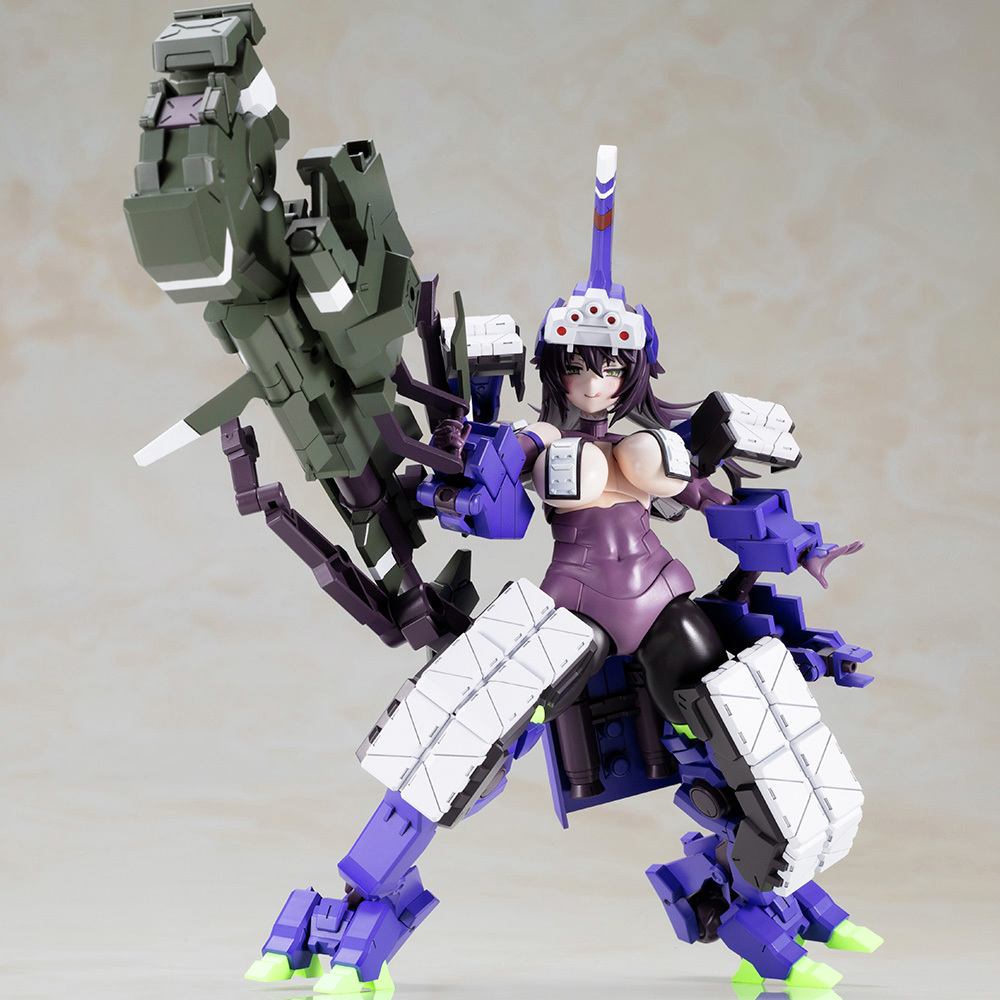 kotobukiyas's tweet photo. 【予約開始】
『フレームアームズ・ガール』より、「フレームアームズ･ガール 輝鎚・乙〈狙撃仕様〉」が登場！

フレームアームズ「輝鎚」の重装甲をイメージした納得のプロポーション。
さらに〈狙撃仕様〉として重装甲と狙撃用武器を追加した大ボリュームとなっています✨
https://t.co/GQ7iiRL8i7

#FAガール