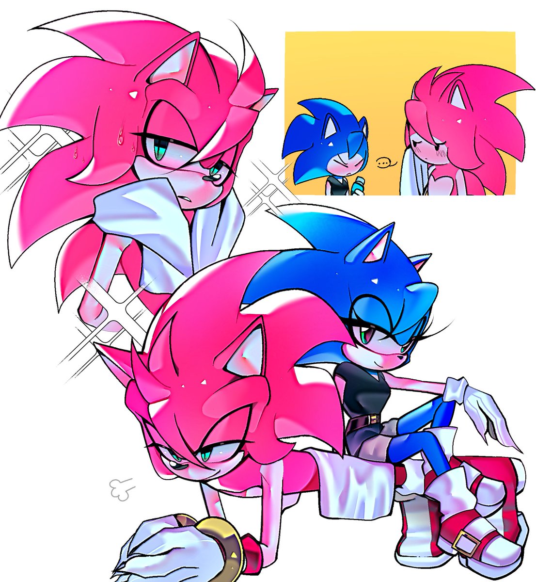 Naran_JA_22's tweet photo. #sonamy 🔁 https://t.co/XRsLE3SM9y
