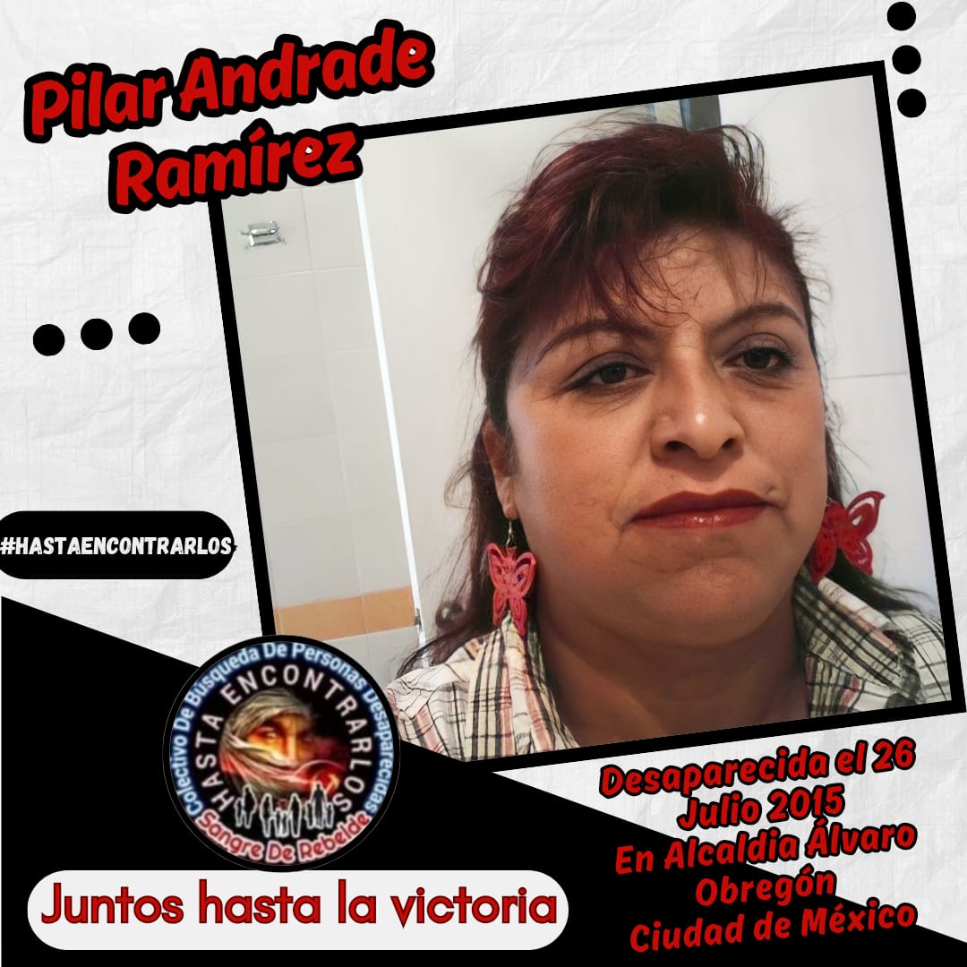 carodechino123's tweet photo. #TeBuscamosPilarAndradeRamirez‼️
#Desaparecida el 26/07/2015
En la #AlcaldiaAlvaroObregon.‼️ #CiudaddeMexico #México 🇲🇽‼️
Vía @CeliaAcuaMoren1 https://t.co/RDuruMtOou