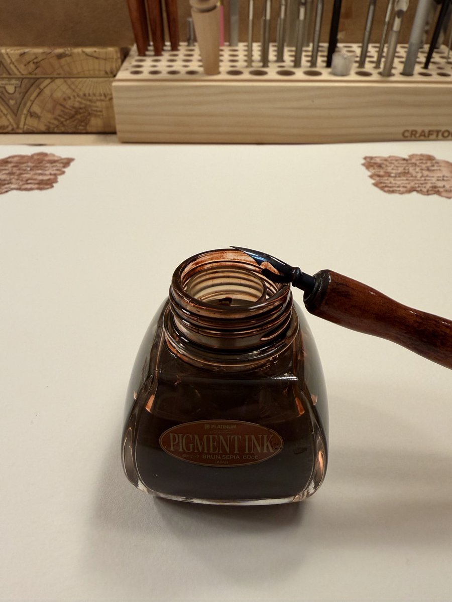 SILASCUSTOMS's tweet photo. The map I’ve been working is being done with calligraphy nibs.  Here are some pictures showing what I’m using.
#handmade #Fountainpen #Calligraphy https://t.co/psgCC7pGBq