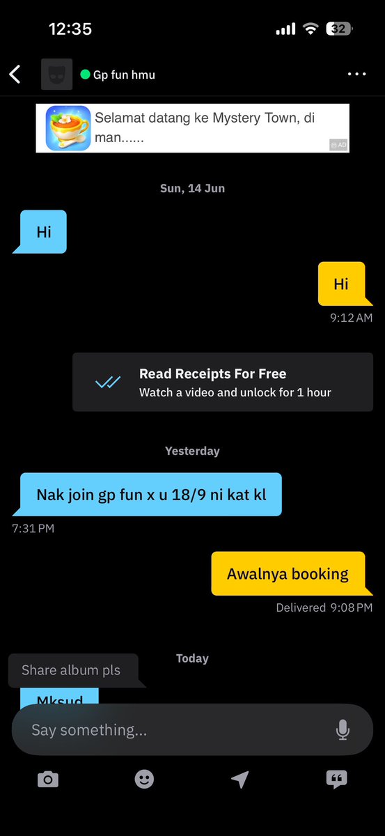 ujennni's tweet photo. Awal betul set appointment https://t.co/VdnFzSgIEi