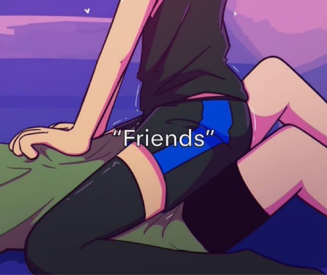 arcnoirx's tweet photo. Even if it’s wrong we’re just friends… https://t.co/AUvqFzNPmh