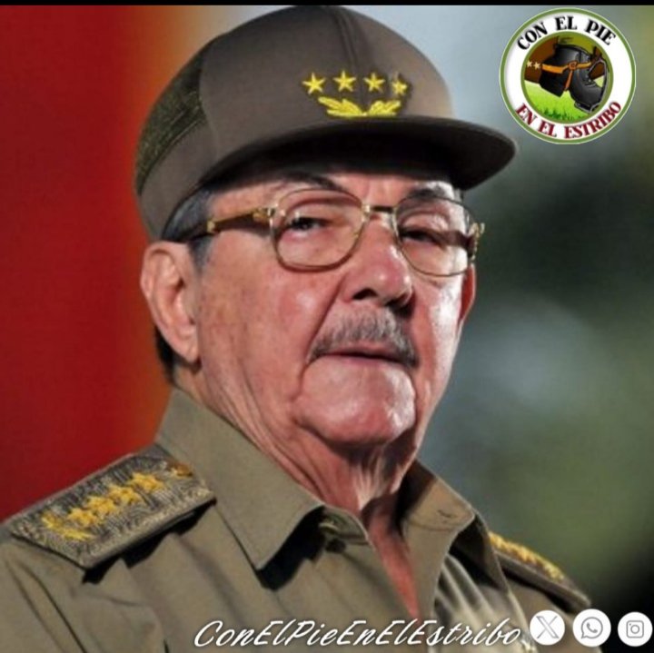 PieEnElEstribo2's tweet photo. "La guardia revolucionaria no se descuidará jamás .. para que siempre podamos gritar en las narices del imperio: ¡Viva Cuba libre!"  #RaúlEsRaúl
#CubaEstáFirme
#ConElPieEnElEstribo https://t.co/6PWhjUAp71