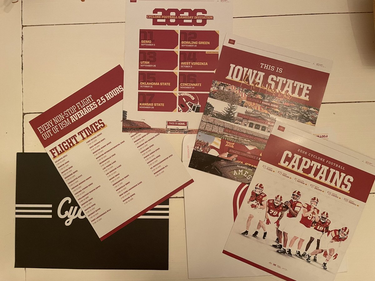 Dpsavenok27's tweet photo. Thank you @CycloneFB for wishing me good luck this season and for the game day invite! @CoachBibbs52 @Coach_MBanks24 @CPA_Football @Coach_BurtonCPA https://t.co/B5YXVciCC6