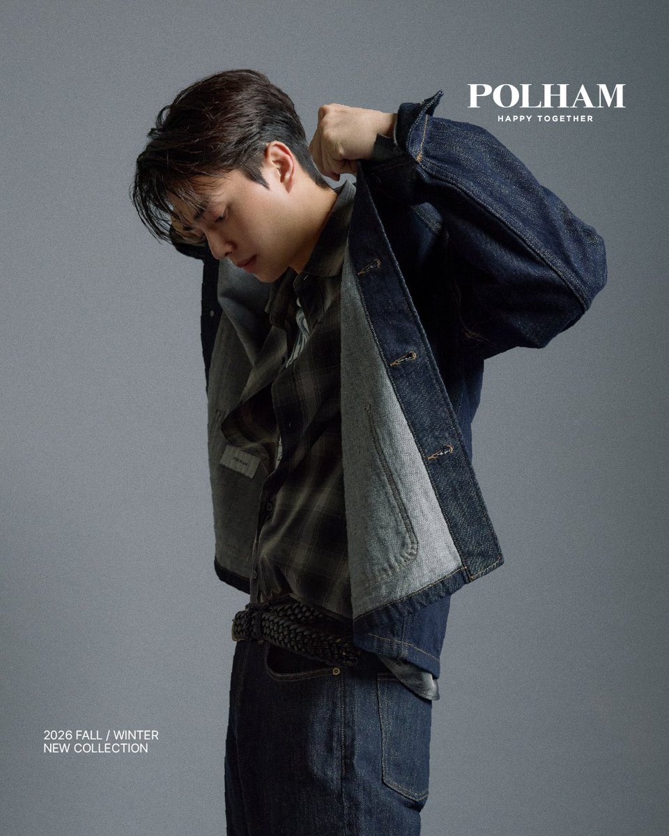SongKangBrasiI's tweet photo. 📸 — SongKang para a POLHAM, nova coleção de outono e Inverno do ano de 2026.  

#SongKang #송강 https://t.co/5s9W6XIR83