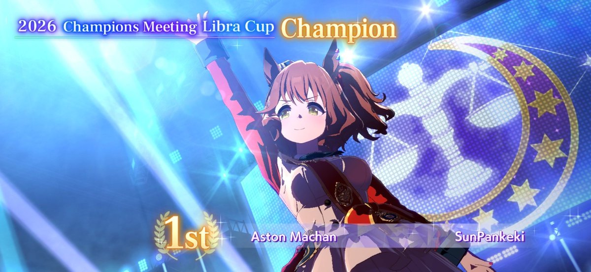 SunPankeki's tweet photo. Wow third CM win in a row and this time it's Machan!!! https://t.co/ZkJIU4pqXv