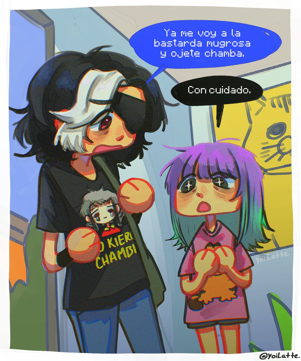 YoiLatte's tweet photo. Susy y Yoi.

Hice cinco paginas sin saber que X solo acepta de a cuatro¿ https://t.co/296u9z48jF