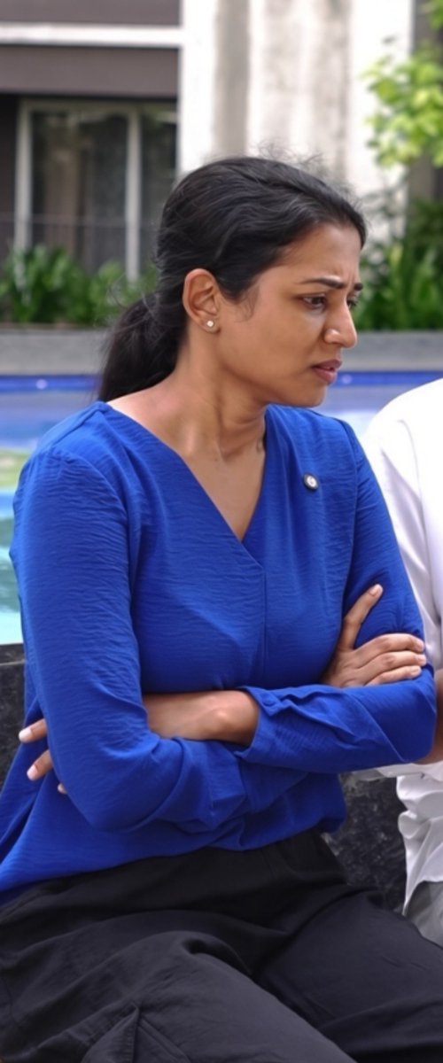 YashwiniX's tweet photo. Aishu's Sexy Look &amp; Padded Bra is tempting like hell 🤤📈 https://t.co/zraCYM4EHc