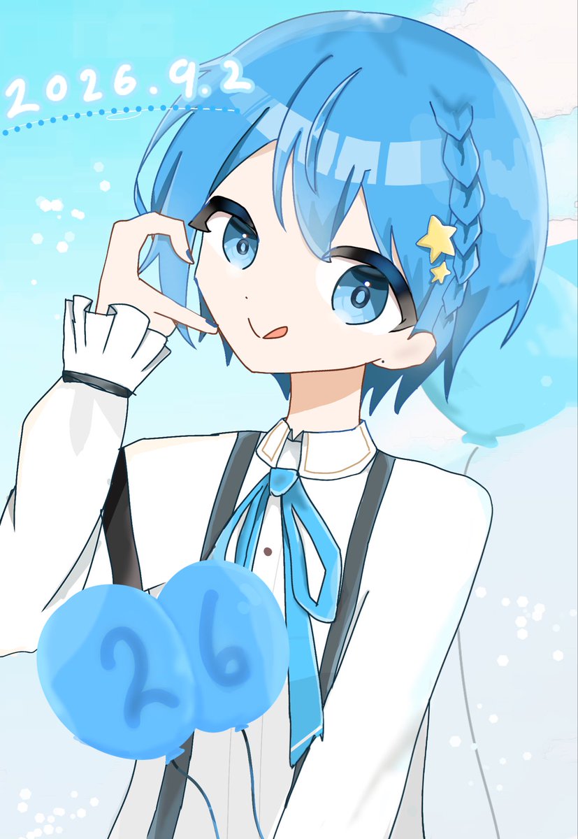 shitoha1134's tweet photo. 1日遅れたけどちぐちゃんお誕生日おめでとう！️🩵🐧
これからも活動頑張ってね！
#ちぐたんおめ2026
#ちぐちぐいらすと
#ちぐさくんに届け https://t.co/Gp5kPcN4ph