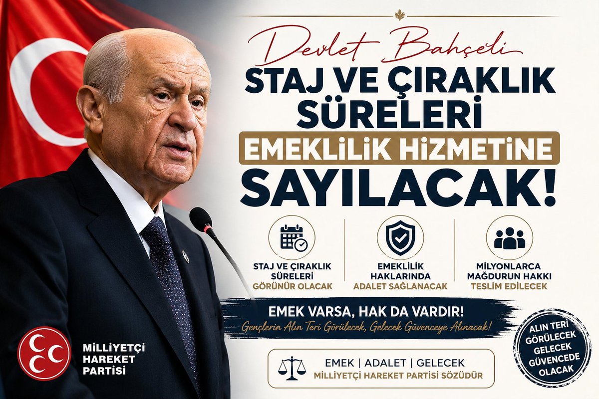 MuratCaner55's tweet photo. Stajyer ve çıraklara verilen SGK tescil numaraları kâğıt üzerinde kalmamalıdır. Bu tarih, uzun vadeli sigorta kollarında ilk işe giriş tarihi kabul edilmelidir.
@abakingurlek @iletisim @herkesicinCHP @iyiparti
52

Yargı Kim İçin
#StajyerçıraklaraAdaletYokmu https://t.co/sDy96Jo6IK