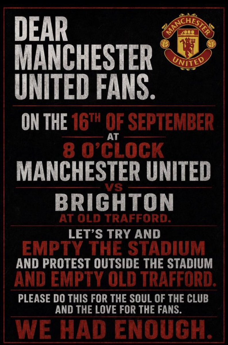nevilleUTD's tweet photo. Get this going people. We NEED to get rid of these parasites.

#GlazersoutIneosout
#Wilcoxout
#Berradaout https://t.co/HRK2tPvDdx