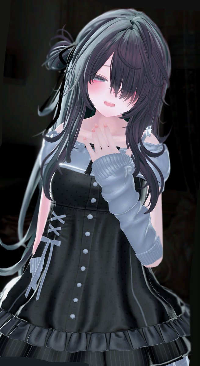 fn_cast's tweet photo. #HnS_VRC #HnS_VRC_F 

｢…私への愛の答え、見つけてくれた？｣ https://t.co/0MhnsuqP7z