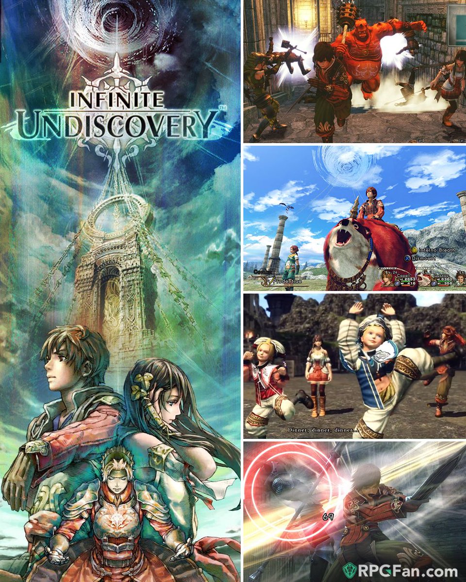 rpgfancom's tweet photo. Infinite Undiscovery was out 18 years ago (2008)!🌔 With a funky name and unique story set around a chained moon; a chosen hero – and the guy who looks like him– journey to free the land from tyranny. Another fun, if slightly goofy, tri-Ace title.

Review: https://t.co/k6p73TmLZT https://t.co/r9AXEGnGWQ