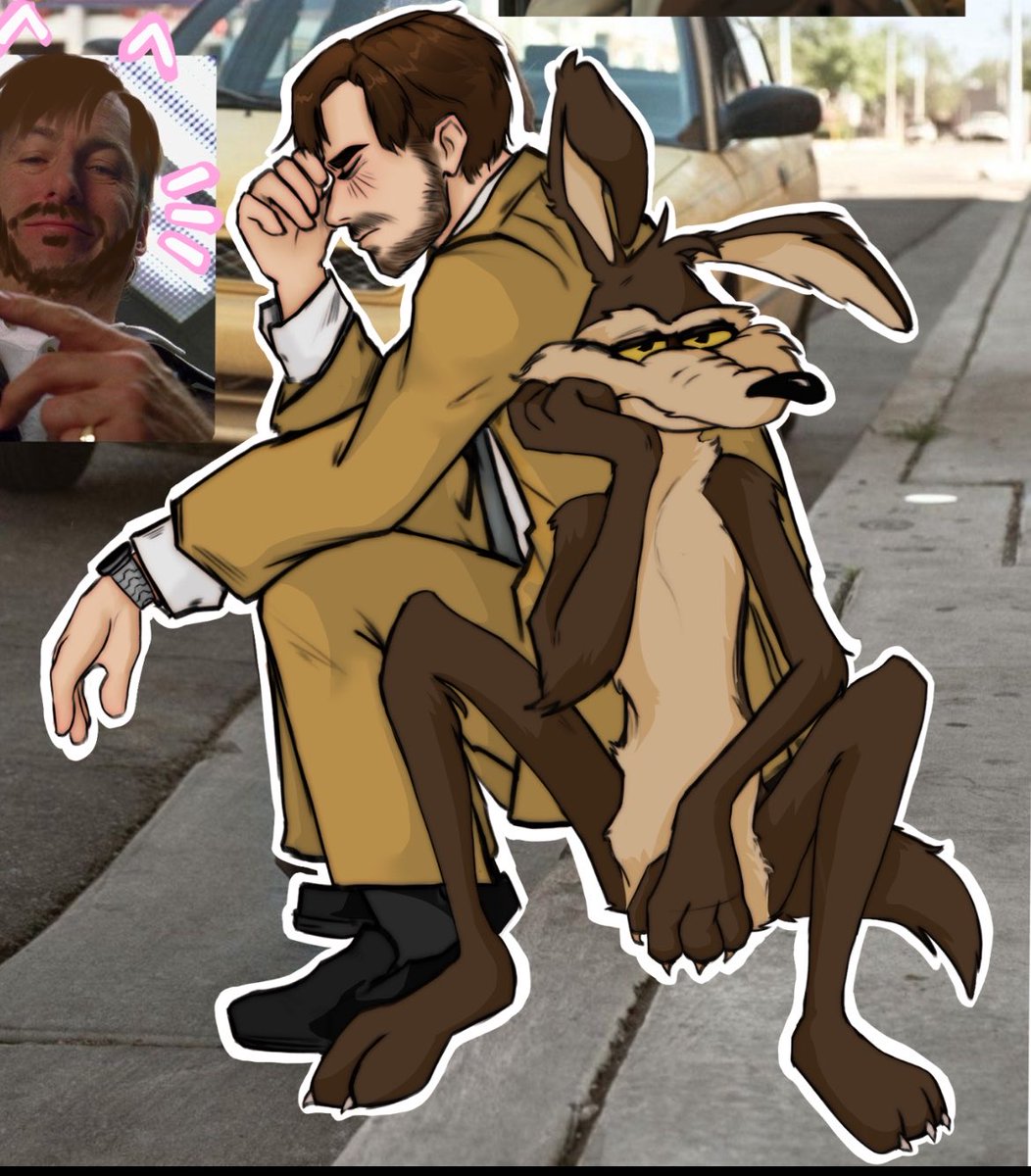 ToxicRelief7's tweet photo. #coyotevsacme was so good I had to break from my usual work to do some sketches 
#wileecoyote #bettercallsaul https://t.co/hoD7DW2SnW