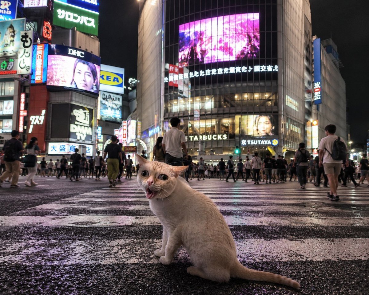 OGCoughingCat's tweet photo. Cough in Shibuya. 🇯🇵

$COUGH takes Tokyo. 📍 https://t.co/f9n3cLn3z4
