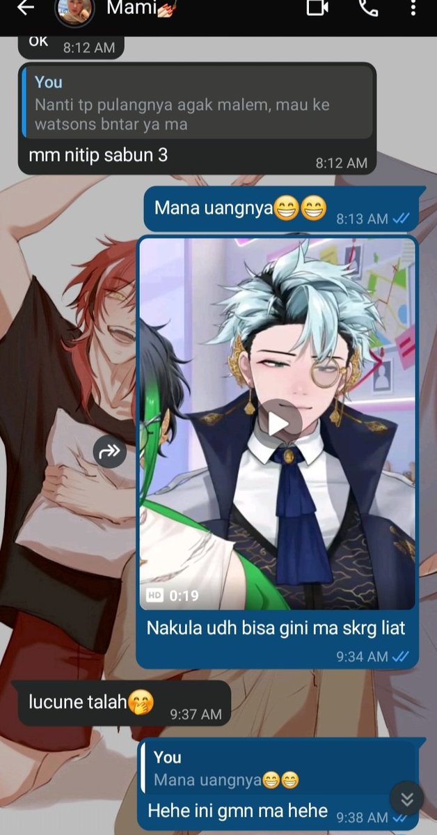 balleveil's tweet photo. Pdhl mama ak bs mnjawab chatku dulu baru bikin sw.. lagi2 sebaskom kekalahan🥀 https://t.co/4TjS7MhFjl