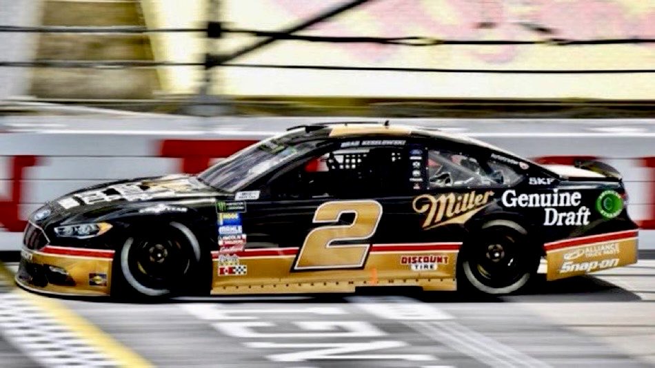 LegendsNascar's tweet photo. Brad Keselowski won the 2018 Southern 500 at Darlington eight years ago today. 🏁 

#TooToughToTame 🏁 https://t.co/MoJYaEl7RD