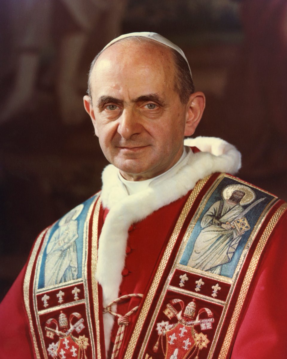 mariaebyrd's tweet photo. The Catholic Church abolished the Oath Against Modernism on July 17, 1967, by action of the Congregation for the Doctrine of the Faith with the approval of our demolition expert, Pope Paul VI. 

And all holy hell has been unleashed upon on the world ever since. https://t.co/HczK5iZsvk