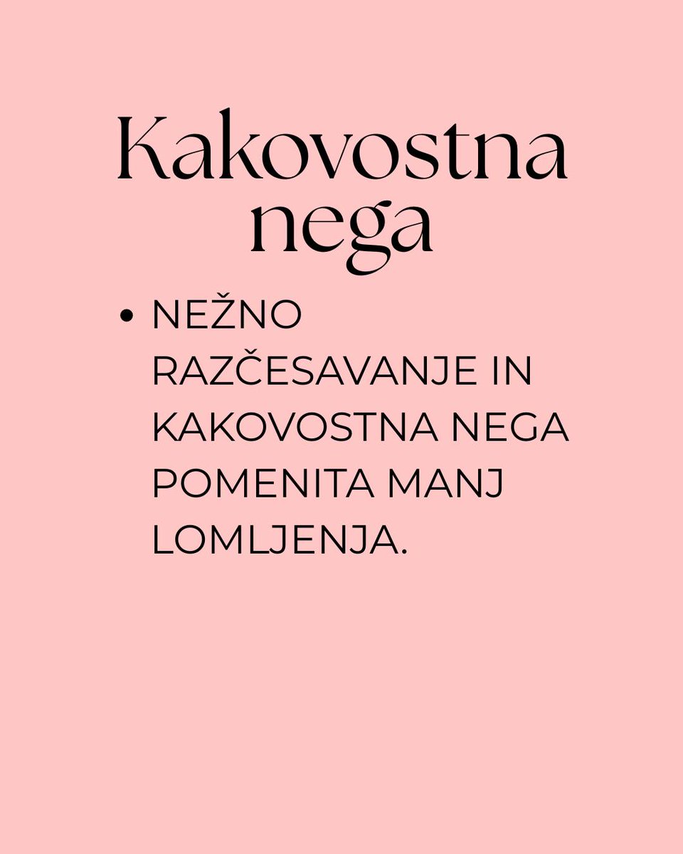 assoonn's tweet photo. Se ti zdi, da tvoji lasje ne rastejo? Morda ne gre za rast, ampak za lomljenje. Redno striženje, toplotna zaščita, nežno razčesavanje in kakovostna nega pomagajo do daljših, bolj zdravih las. https://t.co/f2TPtdpsfy