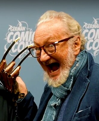 KruegerSlasher's tweet photo. @JasonLVoorhees Rip to Jason's dad he was a good man, but my father Robert Englund is still alive and well. https://t.co/XNtoBs8atz