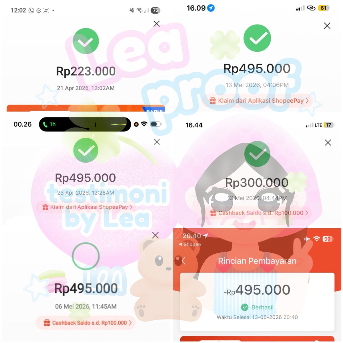 jenacyara's tweet photo. Mau gestun spaylater tapi susah tembus⁉️ coba sini sama aku fee 10% instan no ribet yuk ✍🏻 https://t.co/fqnucqreXe