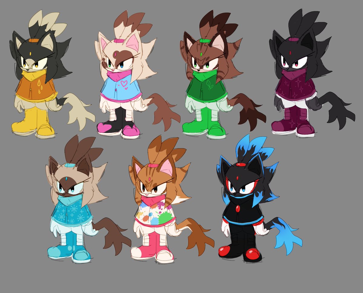 StarburstSonic's tweet photo. #outcomememories HOW ARE WE LIKING ALL THE NEW BLAZE STUFF I DID!! NOT ONLY ARE ALL THE RECOLORS IN! I ALSO DID DARK CHAO METAL AND ANGEL CHAO SILVER https://t.co/Ac1QJ2CZ54