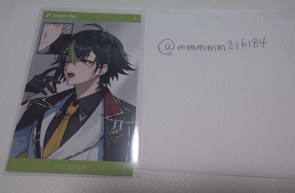 mmmmm216184's tweet photo. @syy_06 @Note 検索よりお声掛けありがとうございます。
DMが送れなかったのでこちらから失礼致します。よろしければ交換お願いします。 https://t.co/GMFvJMfiup