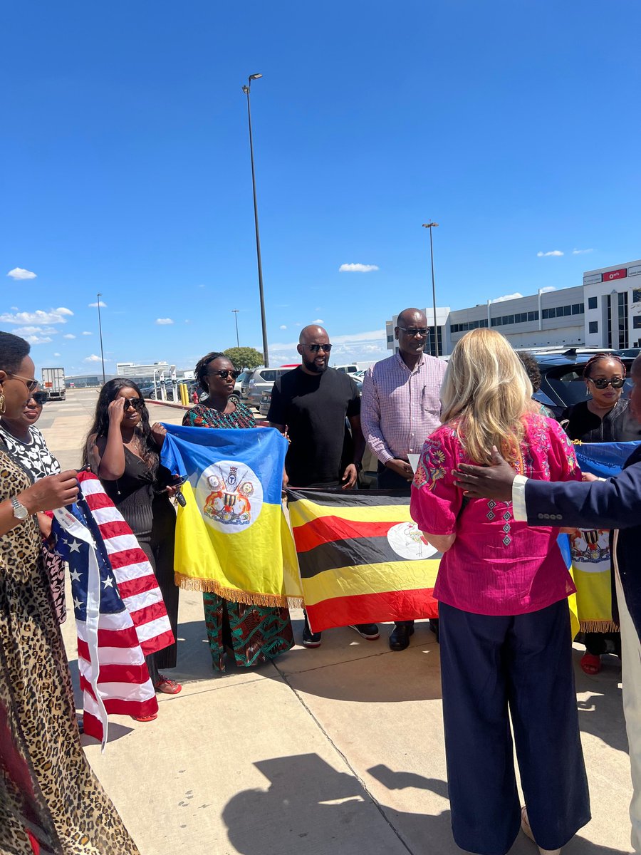 Iamkabareebe's tweet photo. Journey mercies to all.  We pray for strength, love, and support, and thank you all in Dallas for your continued support during this trying time.  God bless you all.🙏❤️✝️

Thank you guys for being there for the Tooro royal family and all the batooro🙏🏾❤️ https://t.co/SsUrmtCC7w
