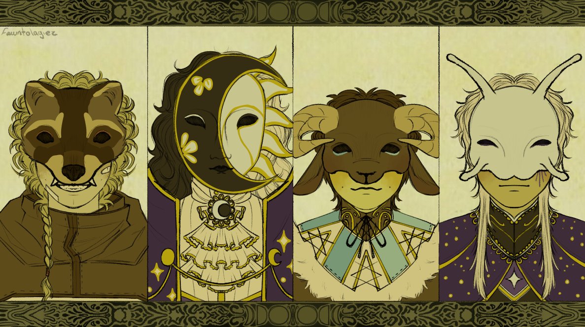 Fawntolagiez's tweet photo. Find me where the yarrow grows ~ 

#dsmpfanart https://t.co/ZZcx0tNxSu