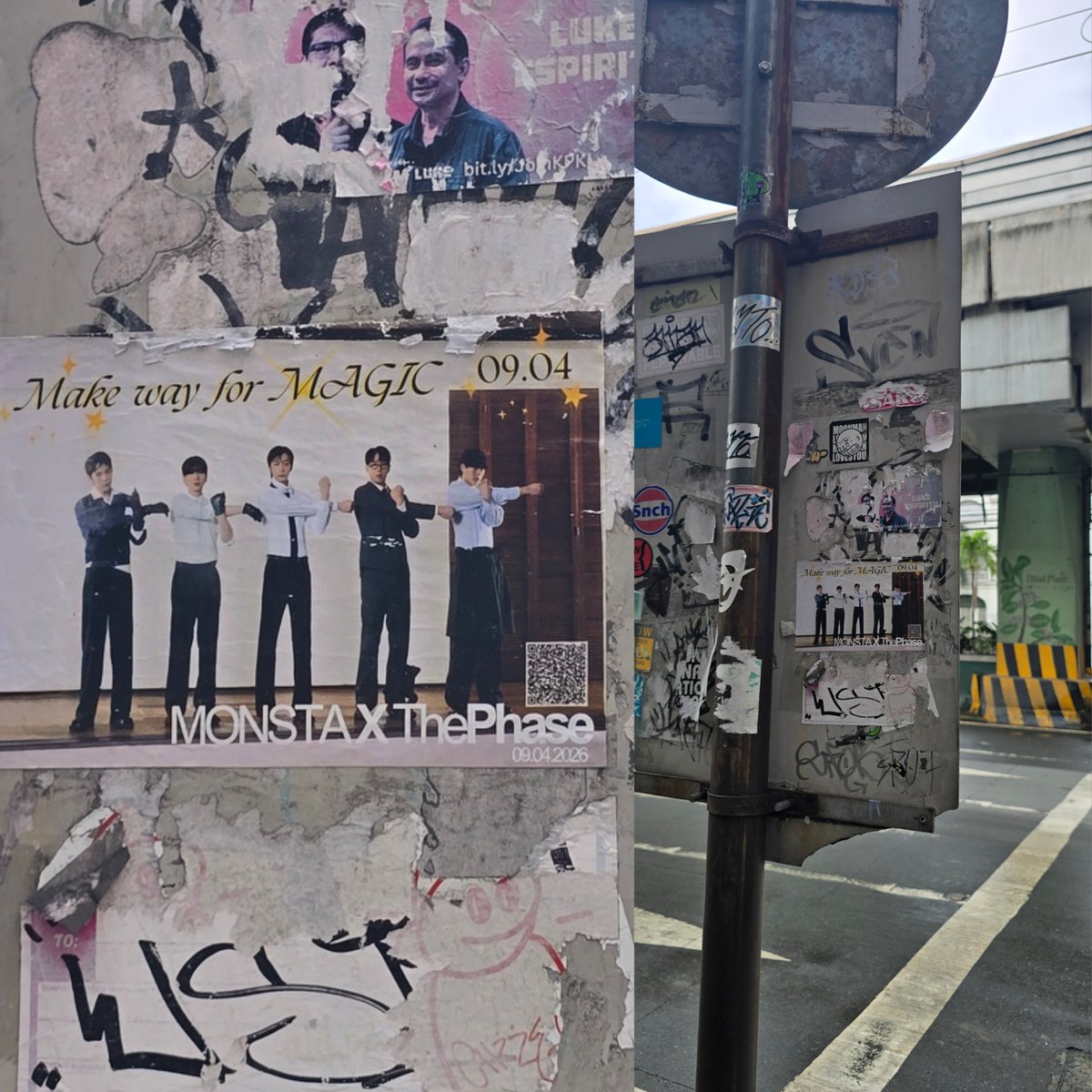 theoppaislife's tweet photo. To whoever posted this MonstaX The Phase promo on a random sign here in Taft avenue. I bet, this is effective.
Drops Sept 4.
#MonstaX #MonstaXThePhase https://t.co/8jrILH9vdm