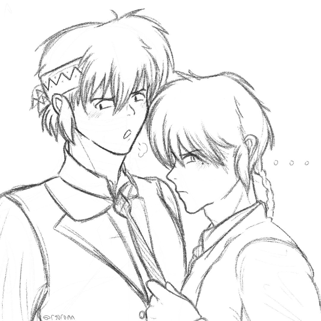 ryo_raan's tweet photo. old ryoran art from last year... when csp had 30h/month 💔💔 good times

#ryoran #ranma #らんま https://t.co/fUbtHXeDwO