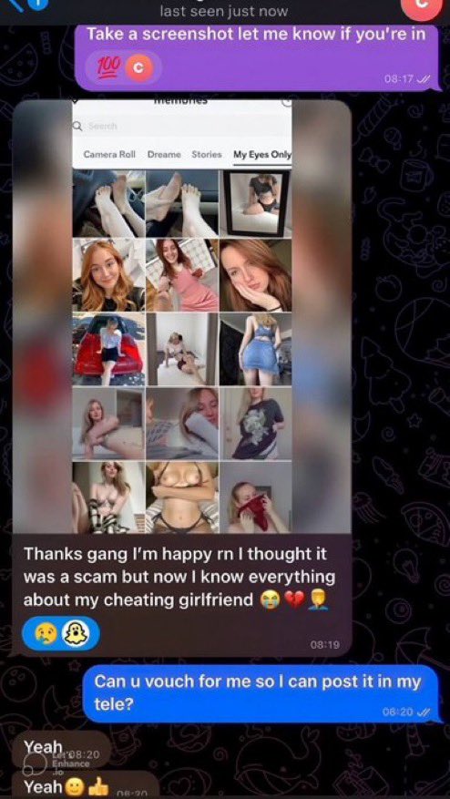 SoyUnumeromas's tweet photo. #nolimits #teenageer #momsonn #omegle
Dm me via bio link for snap hack or instagram hack https://t.co/EXZiQEK9H2 https://t.co/F1bwNn9Od9