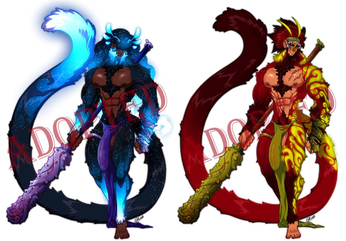 Lake_Side_NSFW's tweet photo. The alpha monkeys are here!! 😊 thank you so much to the people who reserved and requested for customs. 
- like always please DM if you're interested or have any question about customs. 
#nsfw #adoptable #OCㅤㅤ https://t.co/PH21SAAWPj