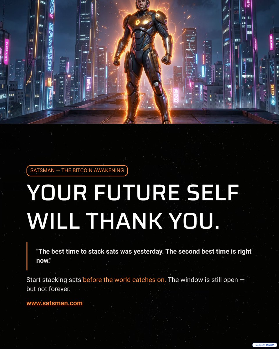 AZhyhun's tweet photo. Getting started in crypto has never been this rewarding! ๐ Learn with Satsman and earn real Bitcoin while you grow your skills.
Start here: https://t.co/u6pC4vGlQp
#CryptoRewards
#CryptoIncome
#GetBitcoin https://t.co/0S4bqJ3bEO