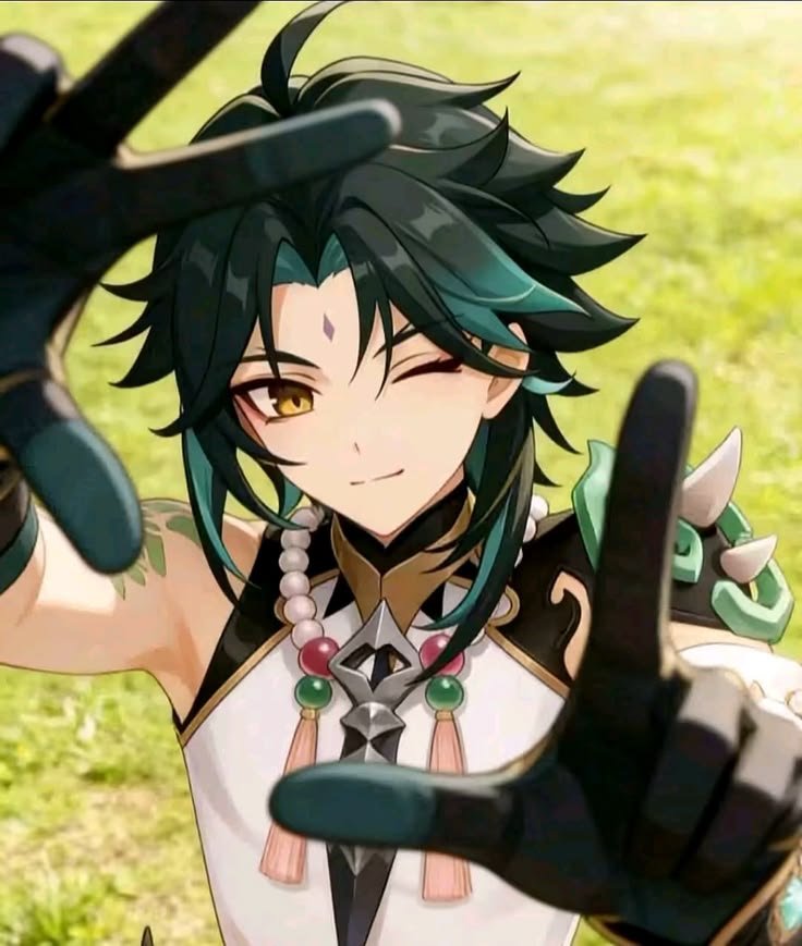 kapibrr's tweet photo. If you see this, post 4 of your fav genshin male characters !!

xiao first main kinich second main fork found in the kitchen https://t.co/5qBhjc9bza