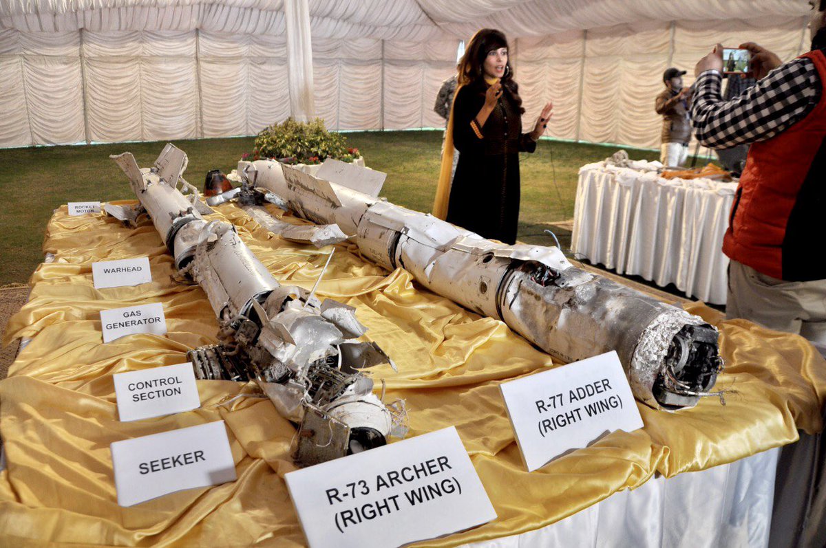 mona_qau's tweet photo. Here is the wreckage of Wing Commander Abhinandan's MiG 21, the aircraft Shot down by the Pakistan AirForce.
Yet India Still has the audacity to deny it and claim that Abhinandan shoot down Pakistani jet. I mean seriously? https://t.co/H6KUZgnTWB